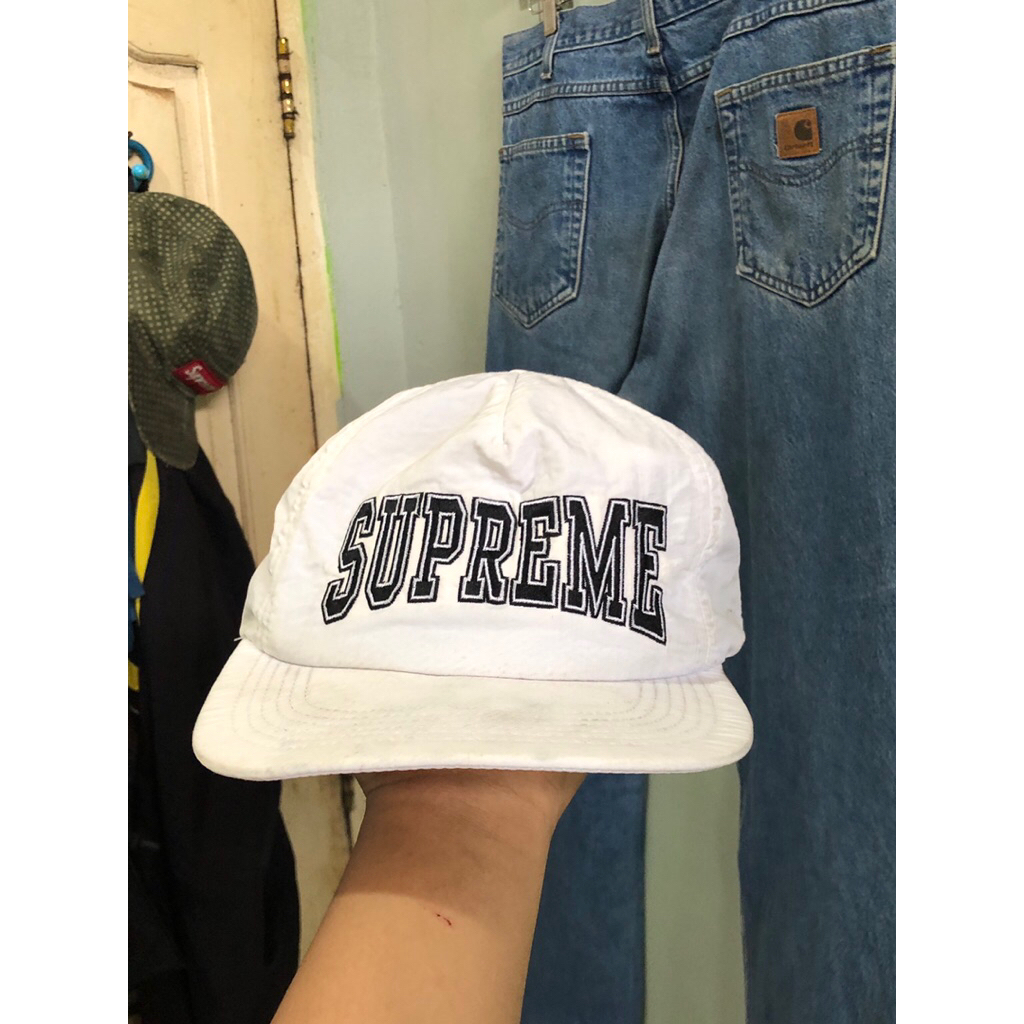 Supreme Collegiate Logo Nylon Cap