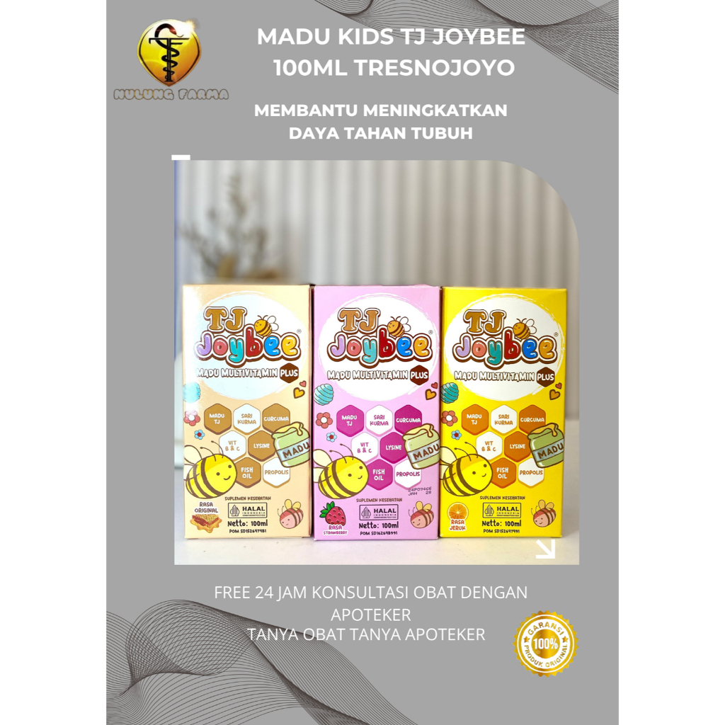 

MADU KIDS TJ JOYBEE 100ML MEMBANTU MENINGKATKAN DAYA TAHAN TUBUH