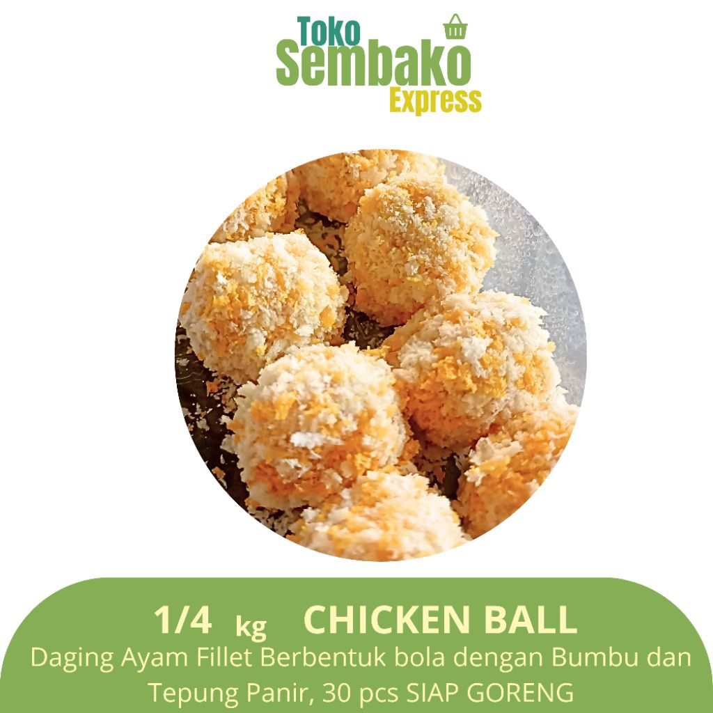 

Ayam Bola Chickenball 1/4 kg