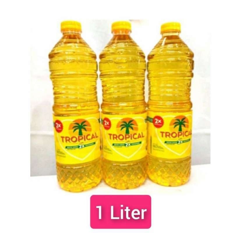 

1L / 1000ml Tropical Minyak Goreng Kemasan Botol