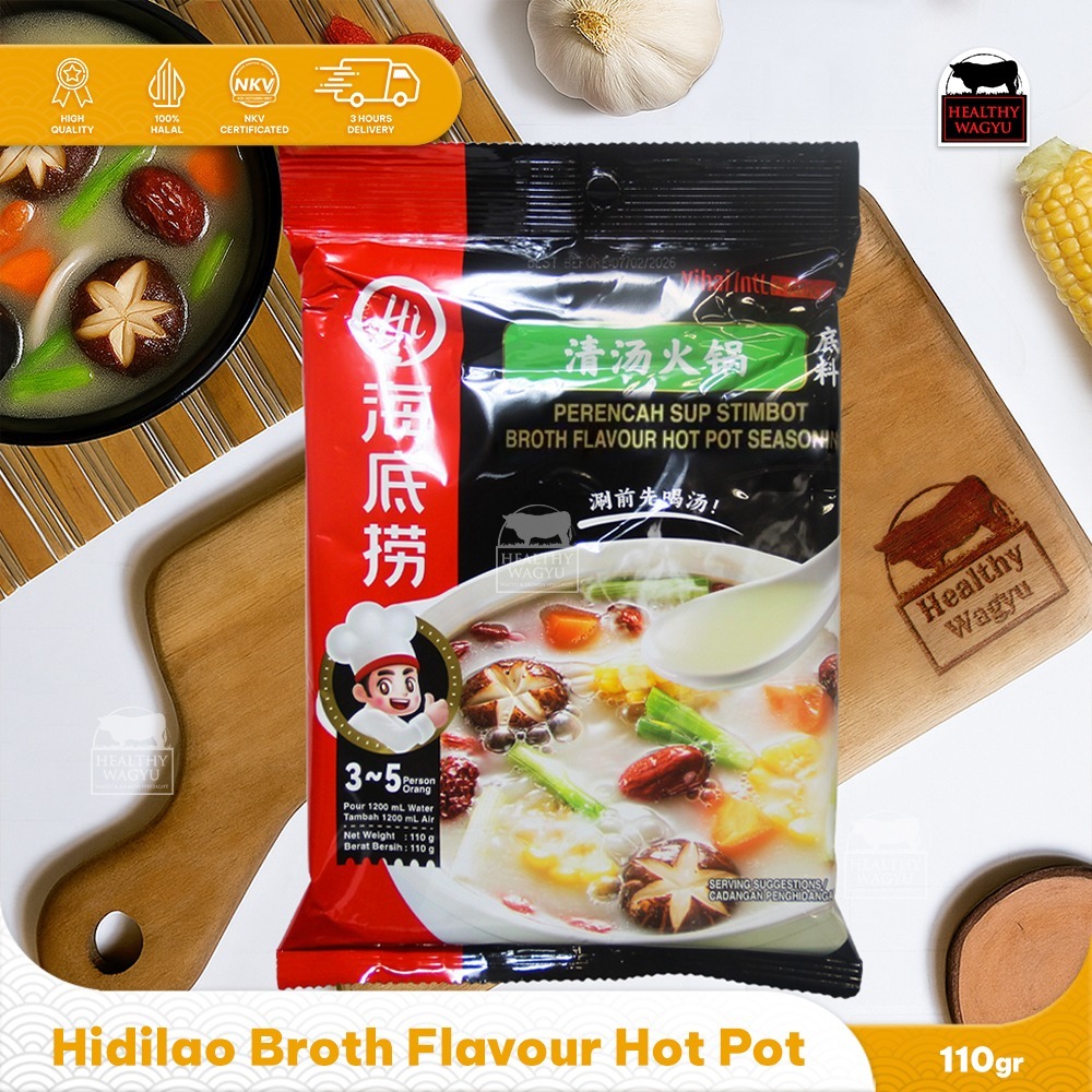 

Haidilao Beef Bone Broth Hotpot Soup Kaldu Tulang Sapi Halal BPOM Healthy Wagyu