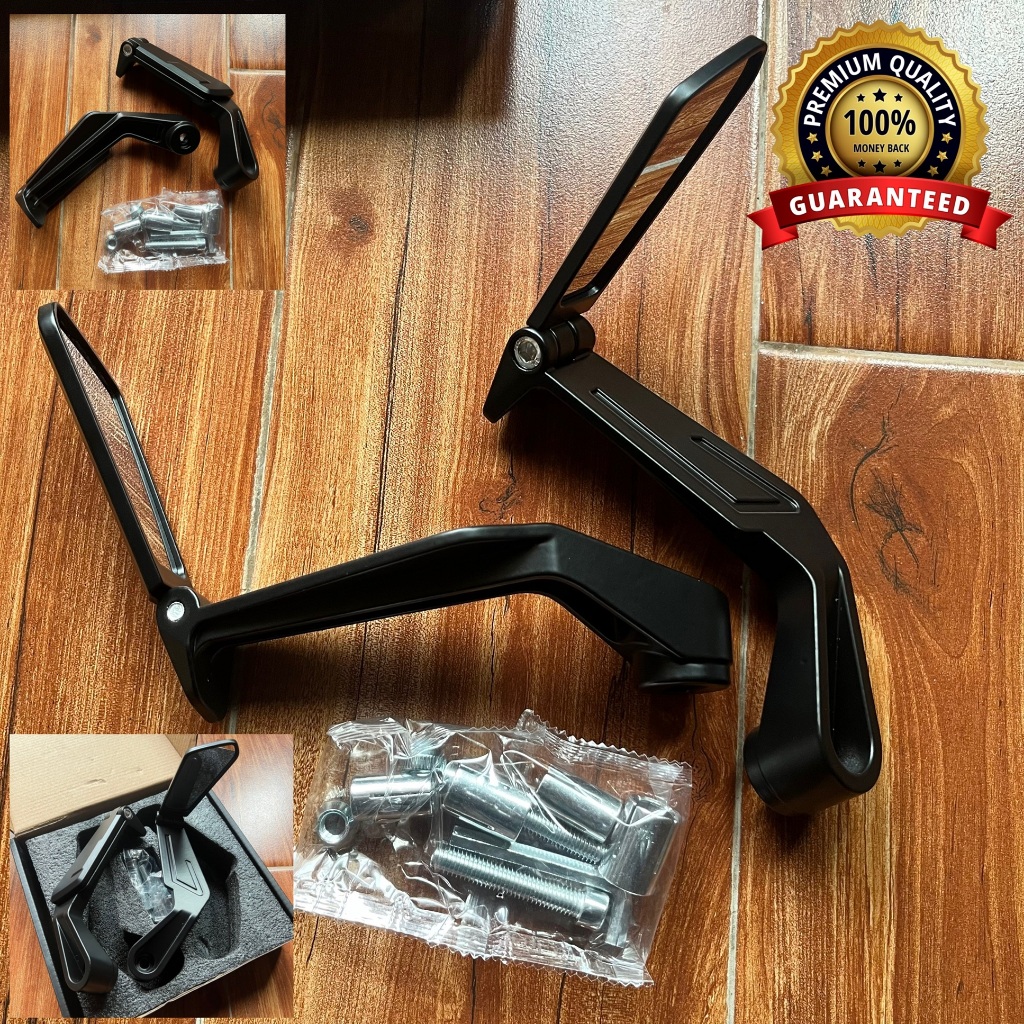 spion handguard jalu lipat full aluminium cnc diecast spion motor matic maxi scooter vespa universal