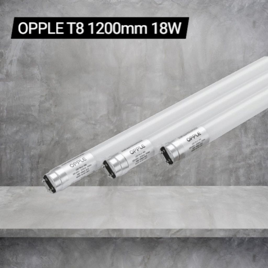 lampu led tube 18w t8 Opple 1200mm/6500k