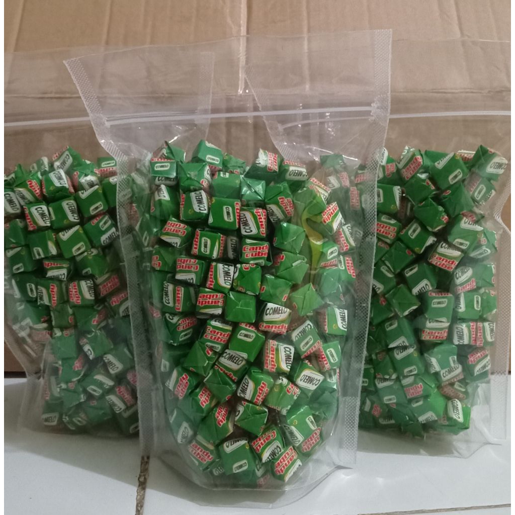 

permen comelo candy cube isi 200 permen viral termurah dan terlaris