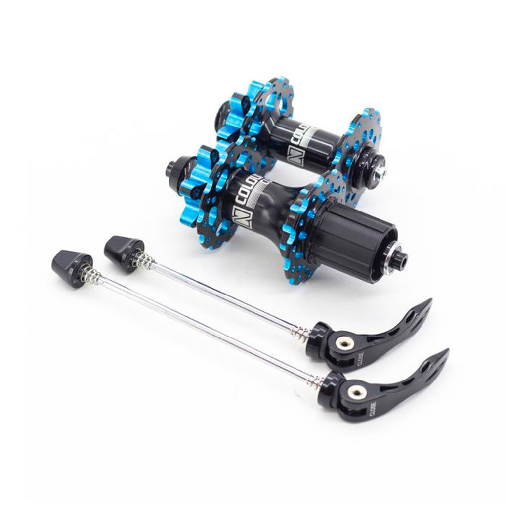 Hub Free HUb Sepeda MTB Seli CNC Color Cut NAUTILUS Disc Black/Blue