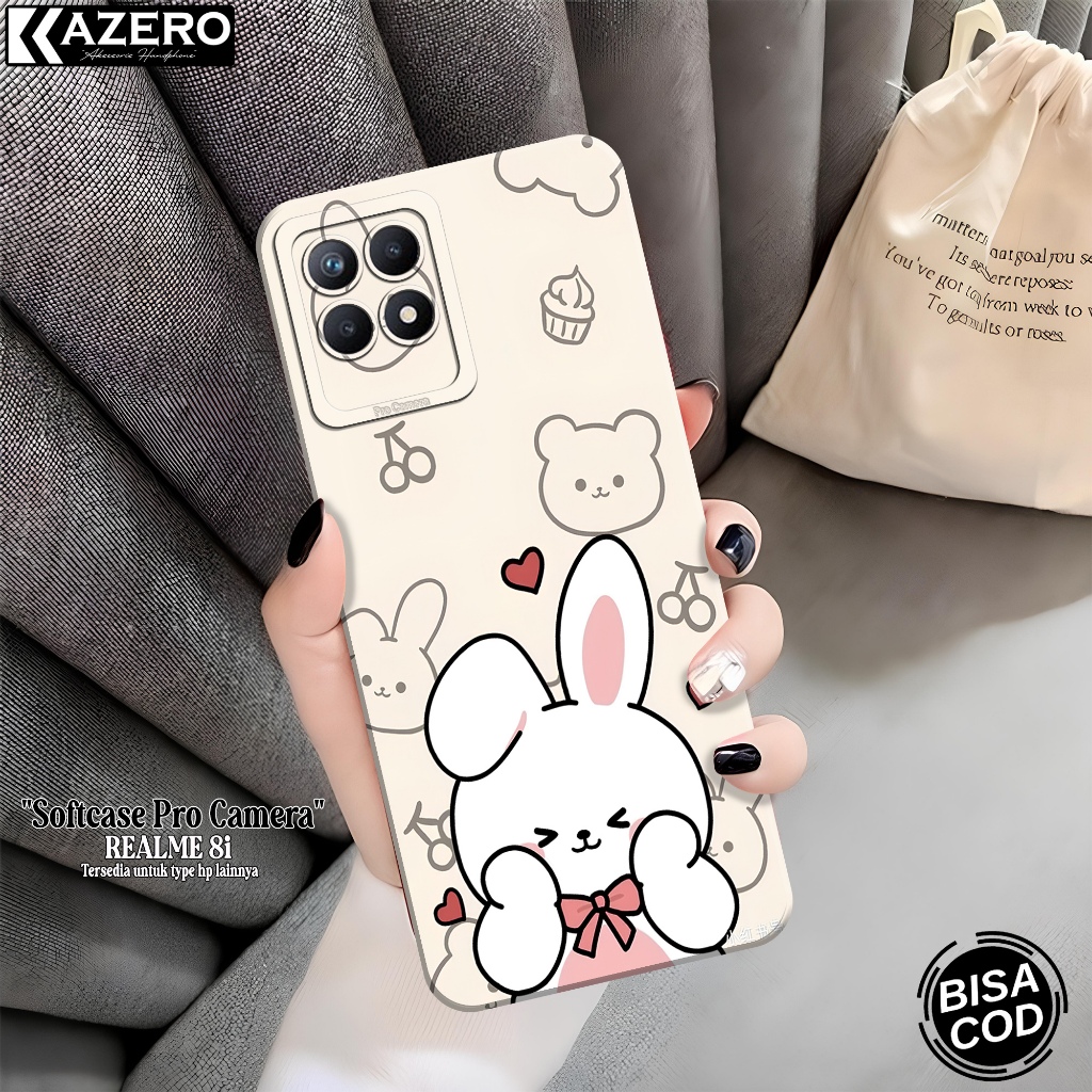 Silikon HP Realme 8i - Fashion Case Kartun - Softcase Realme 8i - Case Realme 8i - Kesing Realme 8i 
