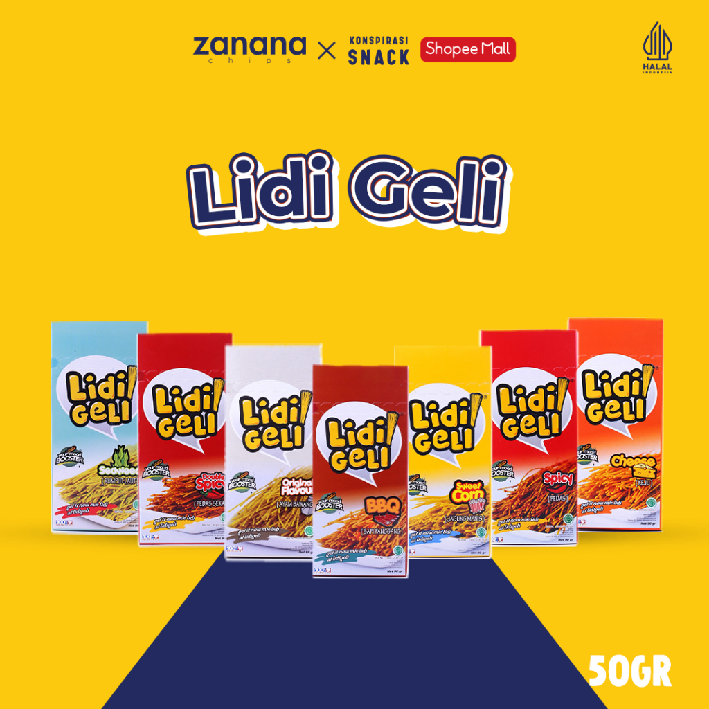 

Lidi Geli | Mie Lidi Renyah dengan Bumbu Melimpah