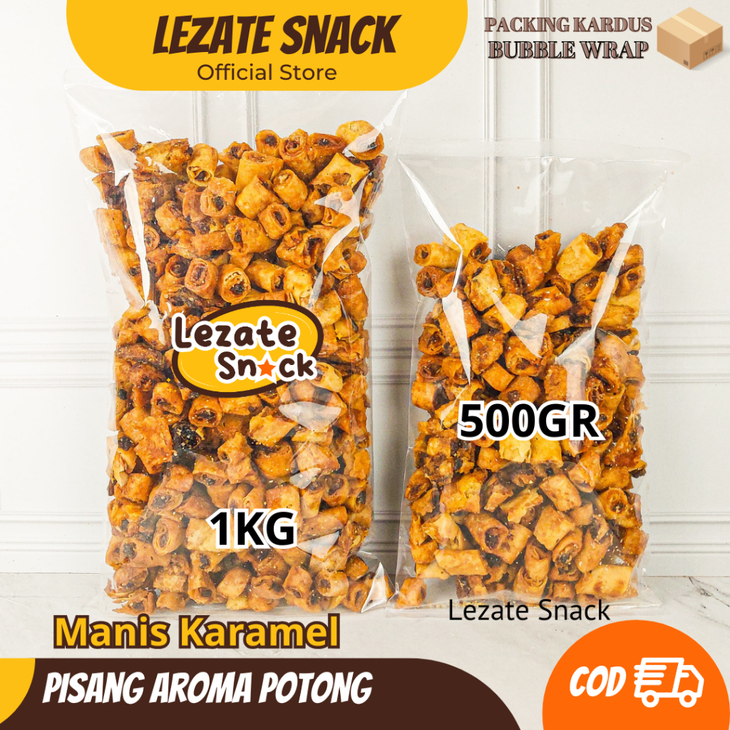 

Pisang Aroma Potong Mahkota 1KG Kiloan Renyah Manis Karamel Murah / Pisang Aroma Mini Mahkota Temanggung Piscok Mini Manis Snack