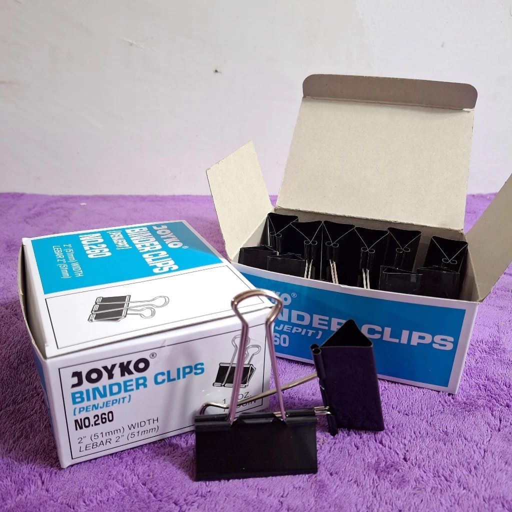 

Joyko blinder clips cocok untuk label atau kertas kecil