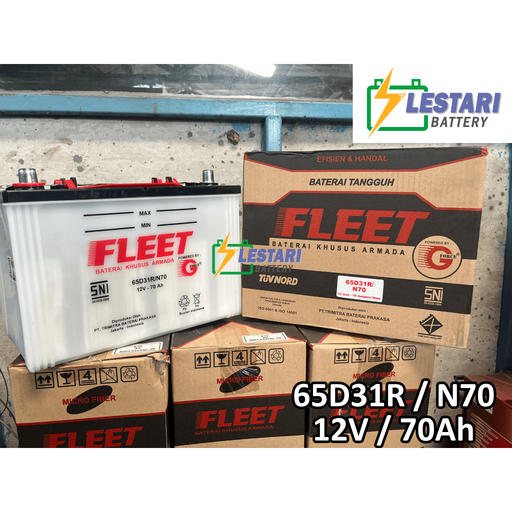 Aki Basah Fleet 65D31R / N70