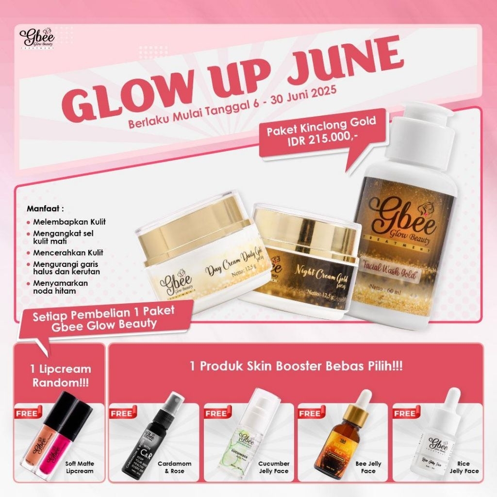 PROMO GBEE GLOW BEAUTY COD
