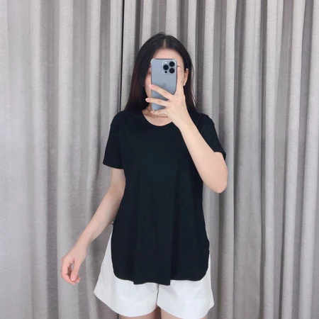 Kaos Jumbo Lengan Pendek Wanita - Baju Kaos Basic Polos Wanita - Atasan Wanita Spandek Rayon Termura