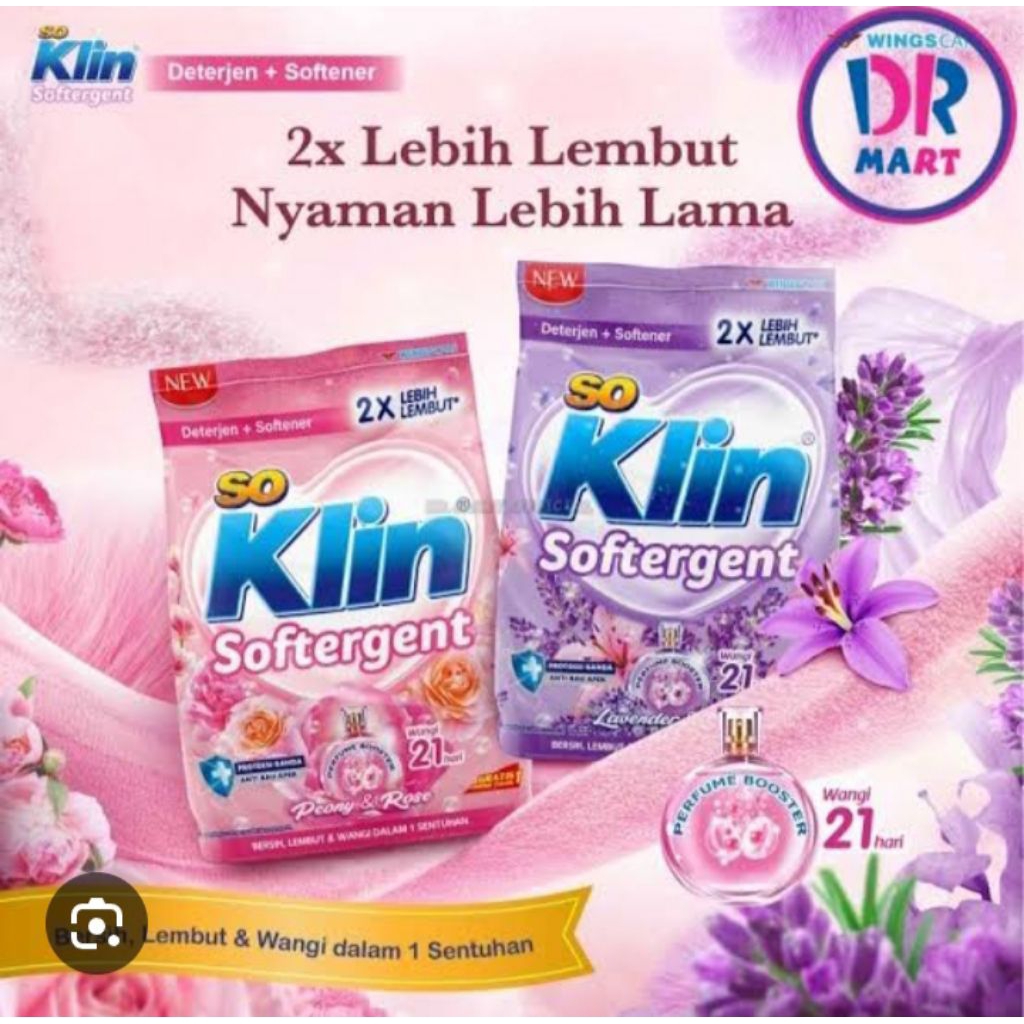 SoKlin Detergent Rose & Peony 770gr