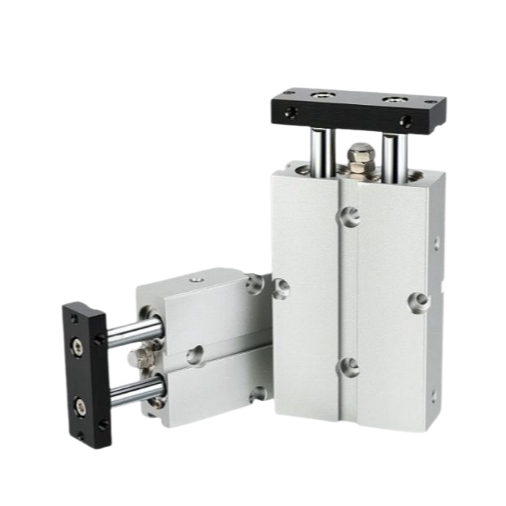 Cylinder pneumatic TN16 Twin Rod Pneumatik Angin Air Silinder Double Stroke TN 16