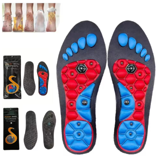 Acupressure Insoles, Orthopedic Insoles for Men Women, Shoes Insoles, Shock Absorption Insoles, Magn