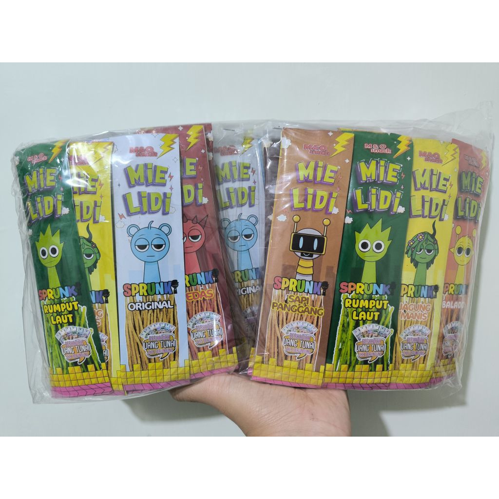 

Snack Mie Lidi Berhadiah Uang Tunai New Packaging