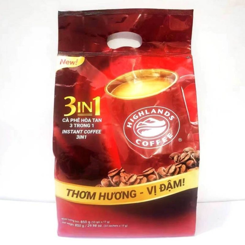 

Highlands coffee 3in1 50sachet