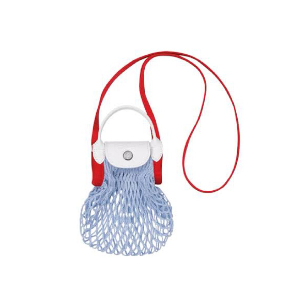Longchamp Le Pliage Filet XS Sky Blue
