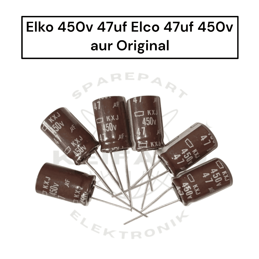 Elko 450v 47uf / 47uf 450v Aur Original