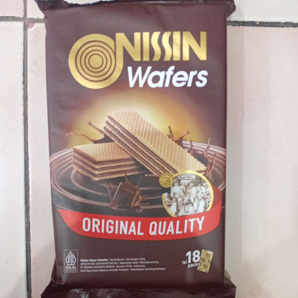 

Nissin Wafers Original Quality 325gr 1 Bungkus