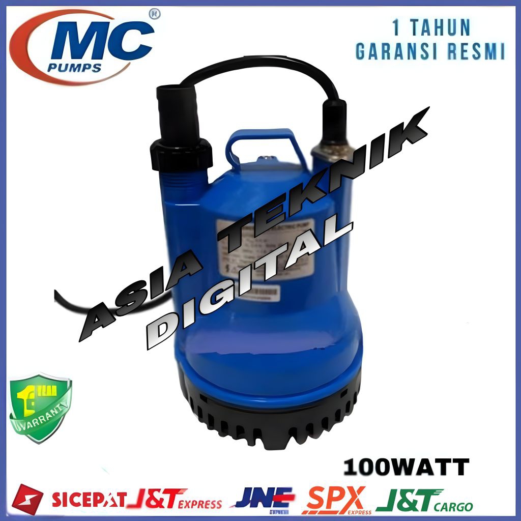Pompa Celup Kolam Ikan 100Watt Mesin Pompa Air Kolam Ikan MC Pump 100W