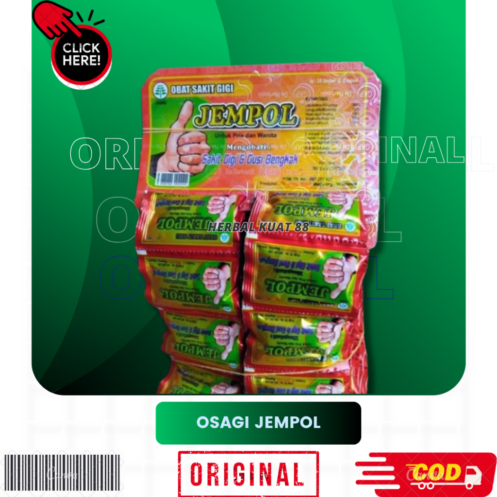 KAPSUL JEMPOL SAKIT GIGI