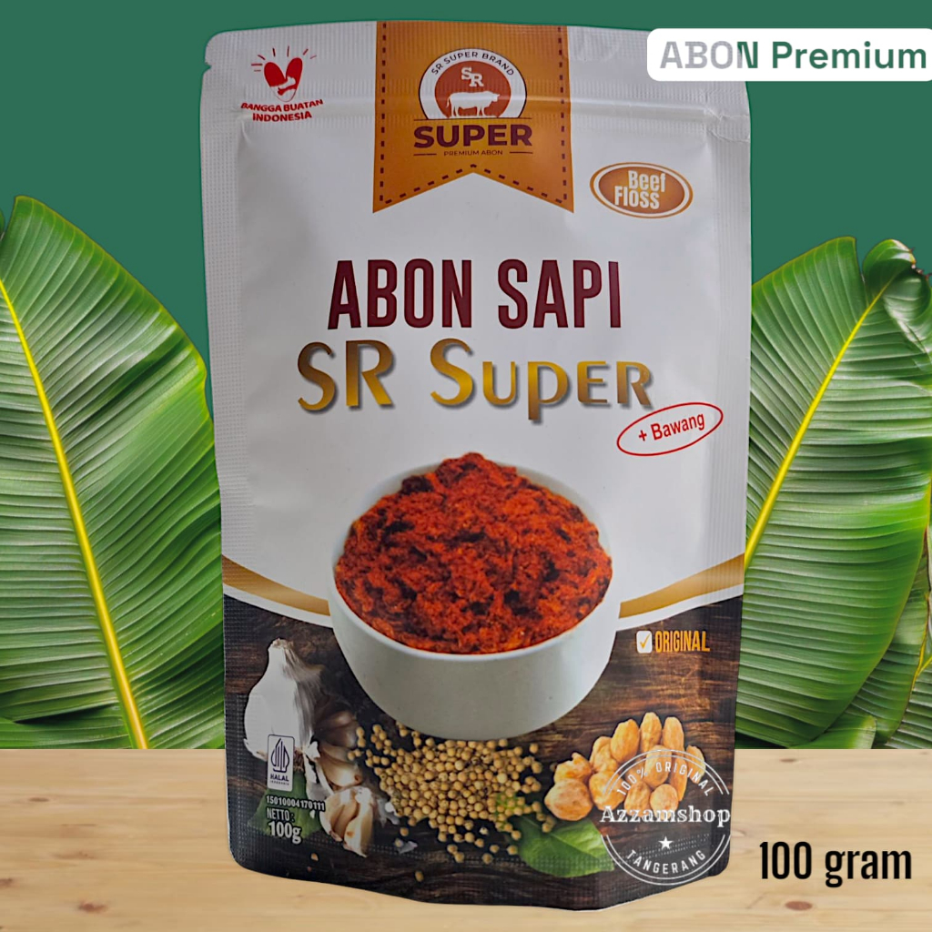 

Abon daging sapi premium SR Super 100gram