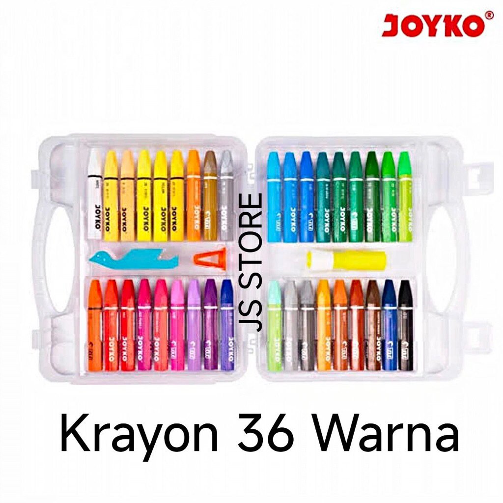 

Crayon / Krayon Oil Pastel JOYKO 36 Warna OP-36S