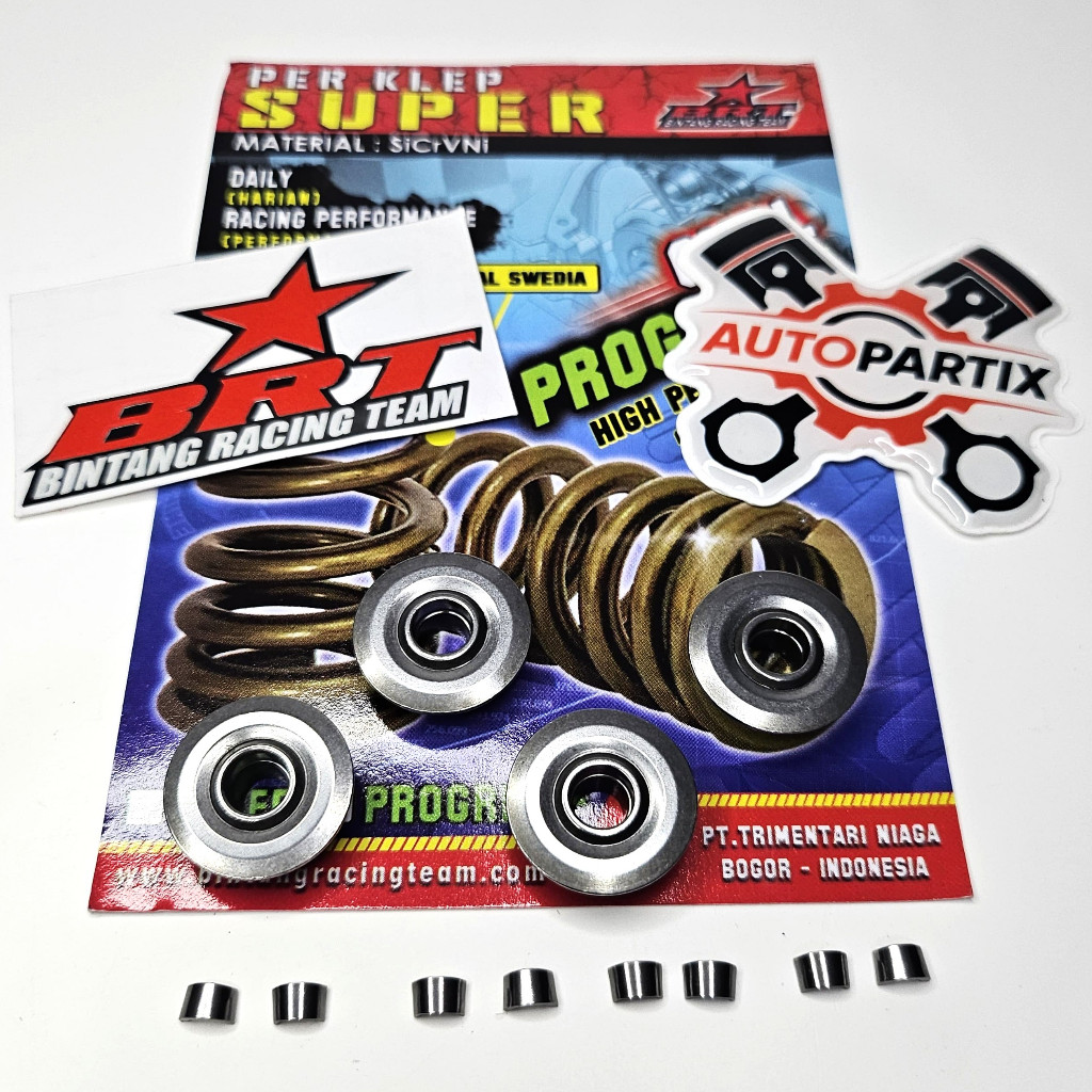 RETAINER SHIM KLEP BRT SONIC CB150R CBR 150 R Facelift CBR 250 SUPRA GTR Retainer Klep Retainer + Ku