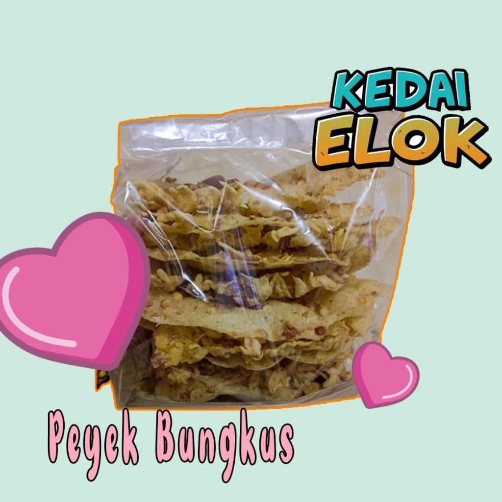 

Kedai Elok - Peyek Aneka Topping Bungkusan