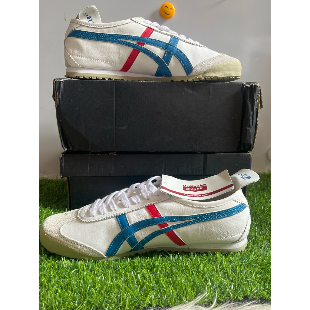 SEPATU IMPORT MEXICO 66 WHITE/BLUE