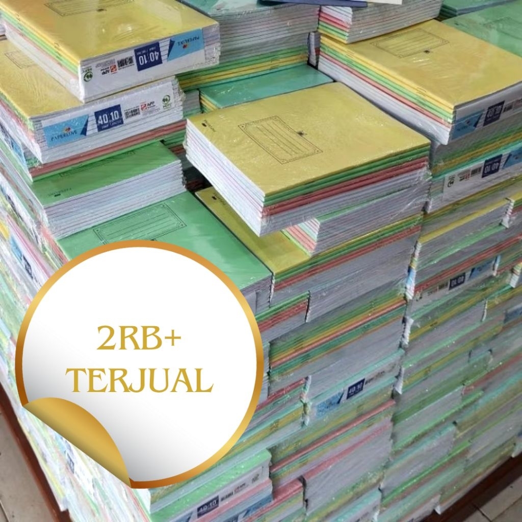 

Buku Tulis Sekolah PAPERLINE 40 Lembar