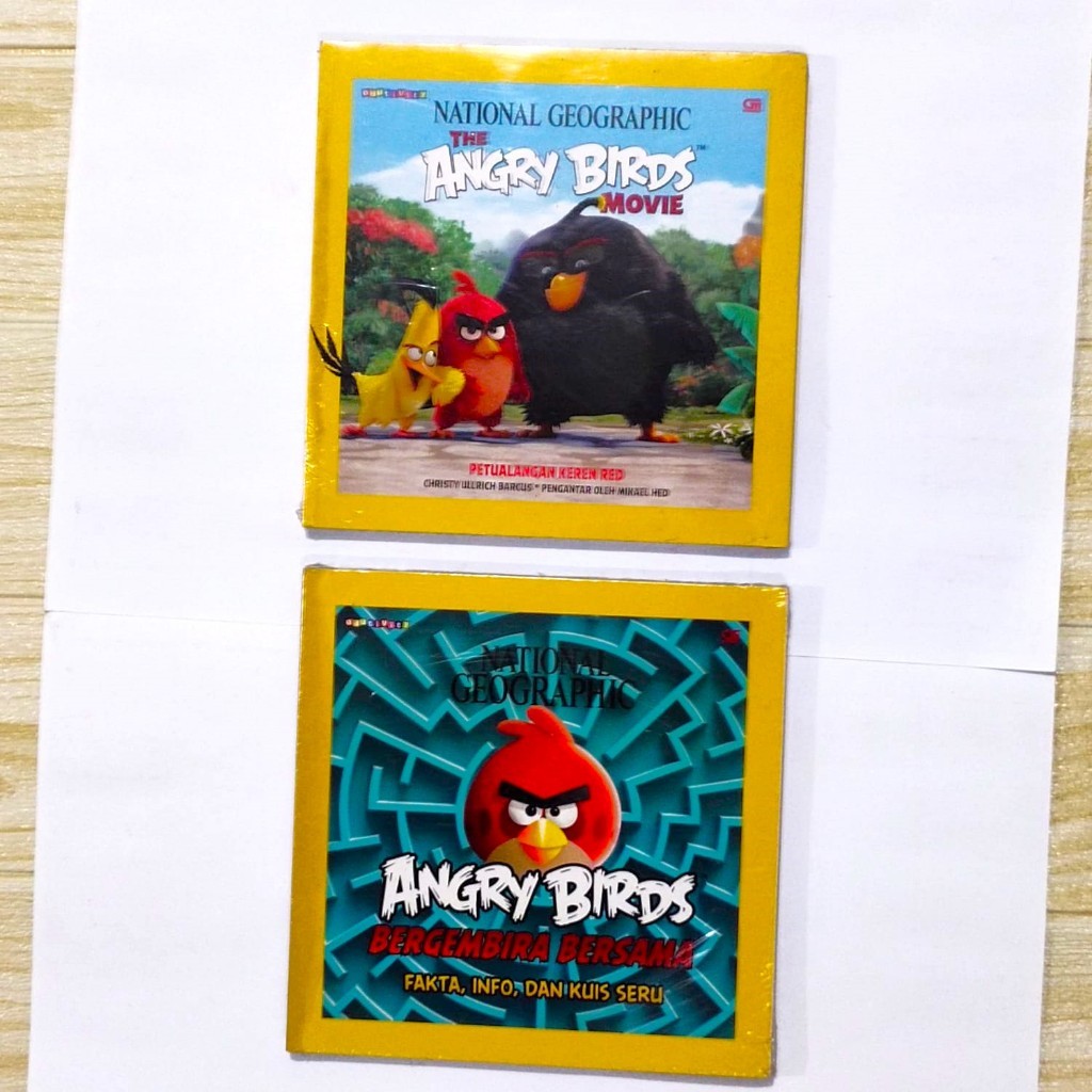 SALE Buku Angry Birds Movie National Geographic