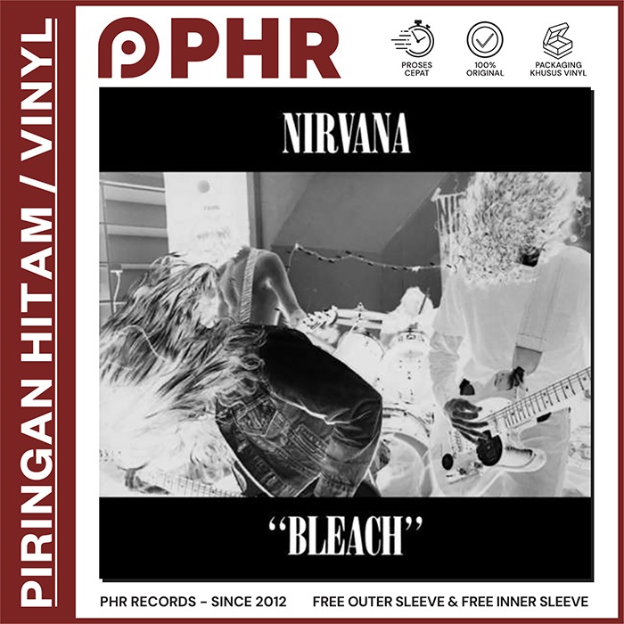 Vinyl NIRVANA - Bleach [Piringan Hitam]