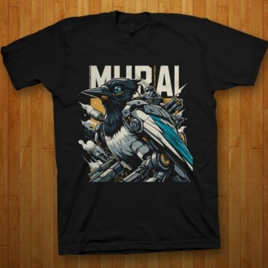KAOS MURAI BATU ROBOTIK Cotton Combed 24s