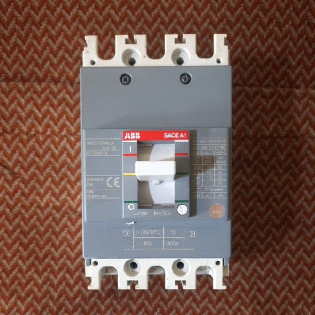 mccb ABB 60A 100A 125A