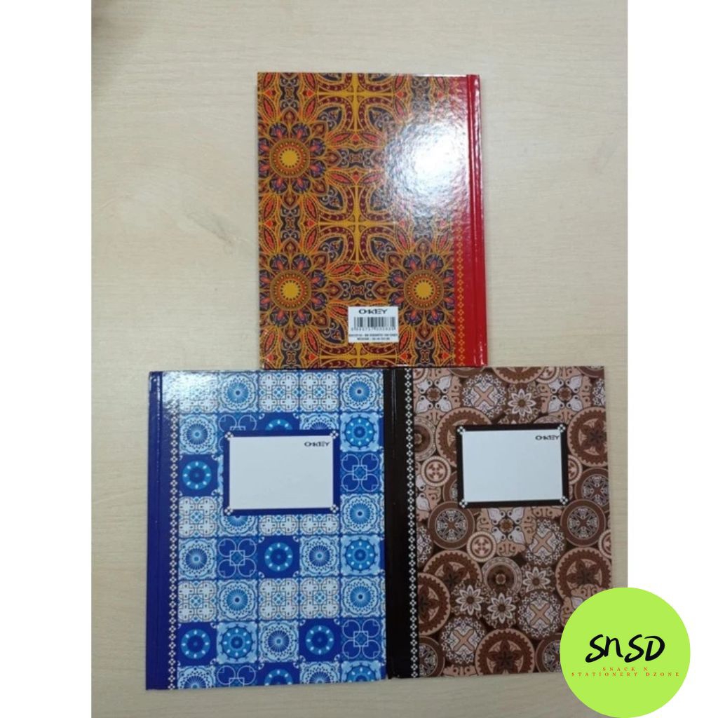 

buku kwarto OKEY hard cover 100 lembar
