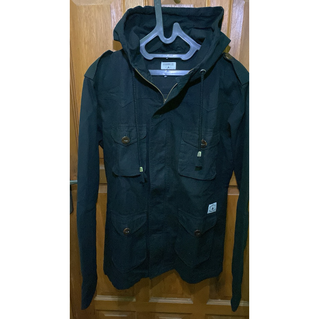 Parka Jaket “ C.O.A Coats Of Arms” By Aye Denim / Aye & Co