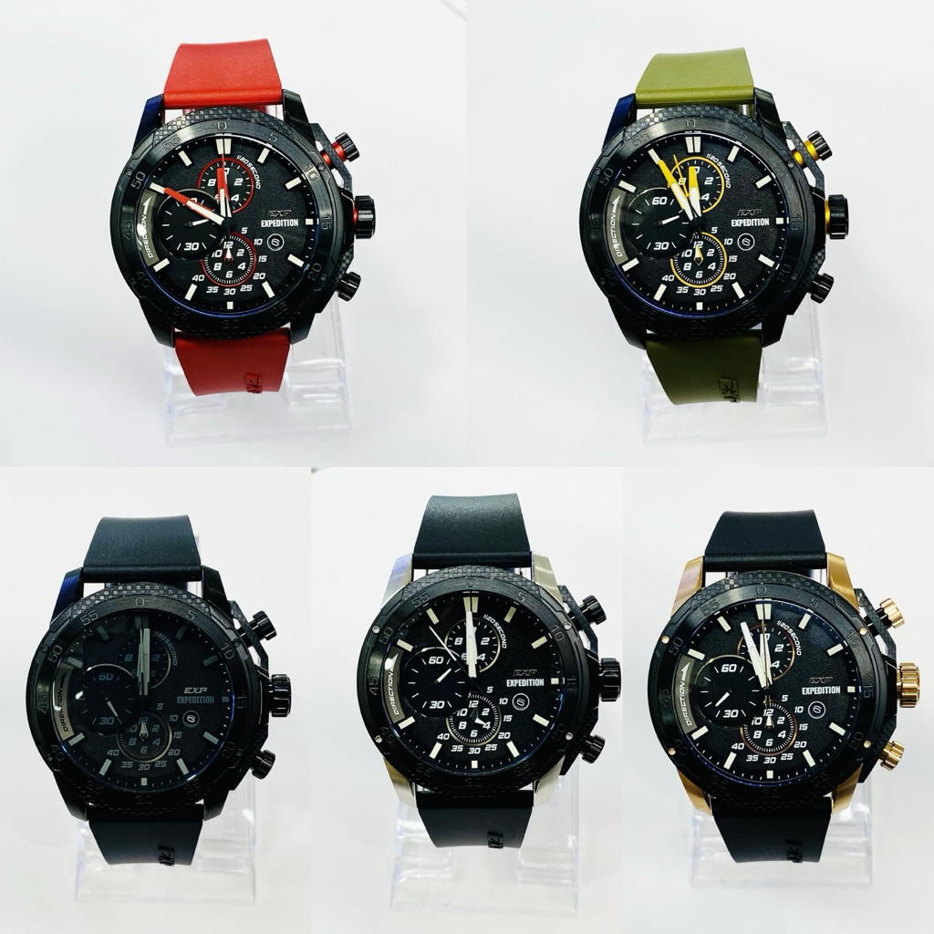 JAM TANGAN PRIA EXPEDITION E 6810 E6810 EXP6810 RUBBER SERIES ORIGINAL