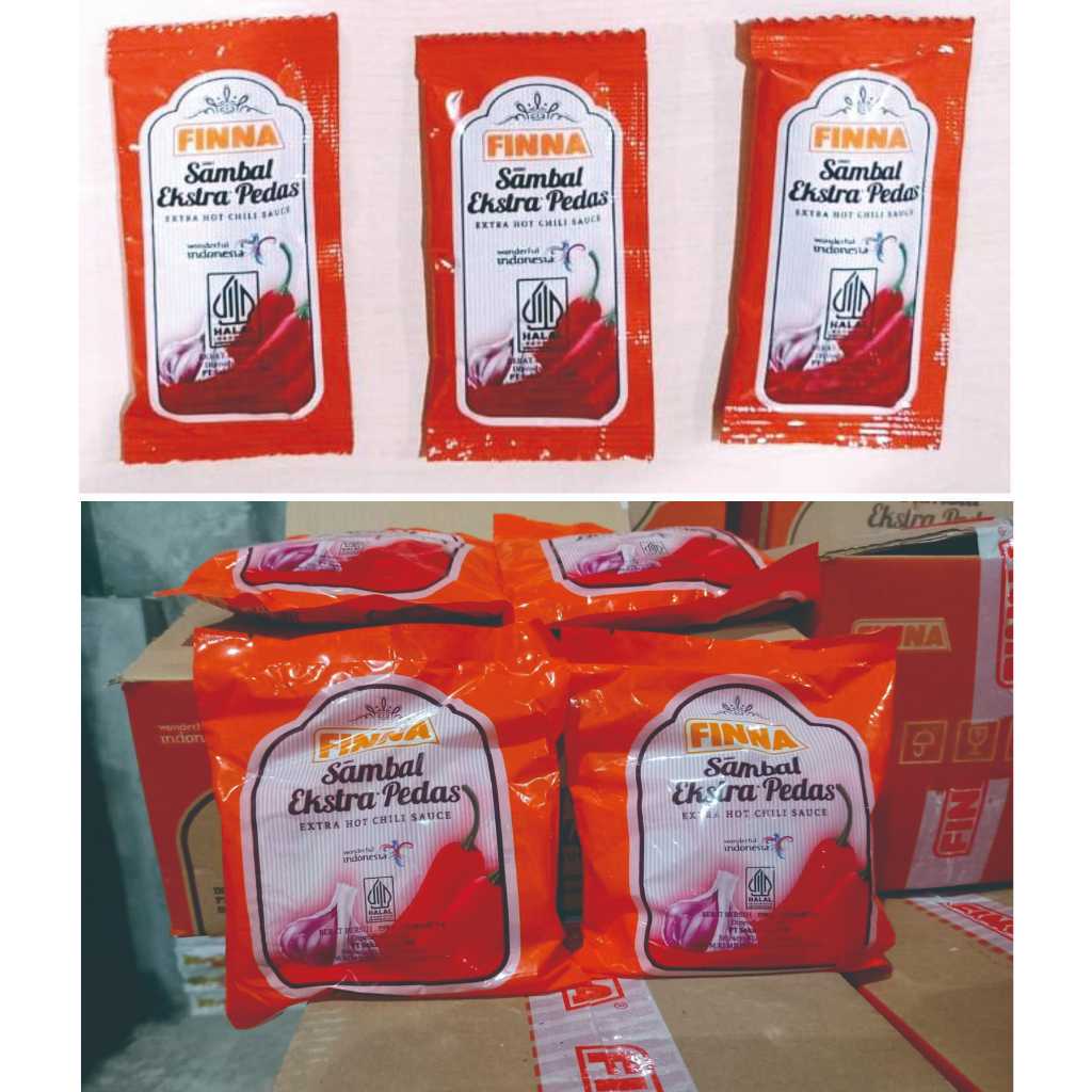 

FINNA SAOS SAMBAL EXTRA PEDAS 9GR/PACK