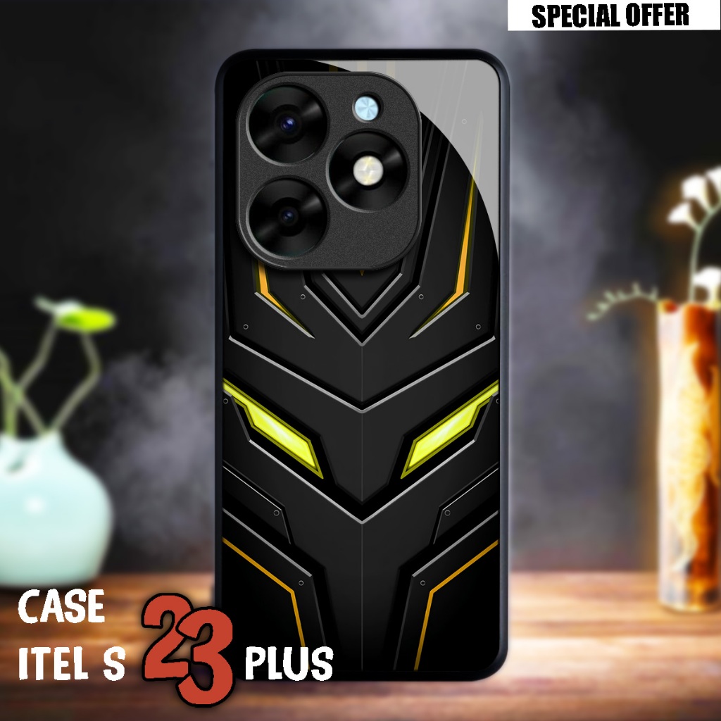 Bonanza - Case Itel S23 Plus   - Case Custom - Kesing Hp Itel S23 Plus Terlaris - Fashion Kesing - B