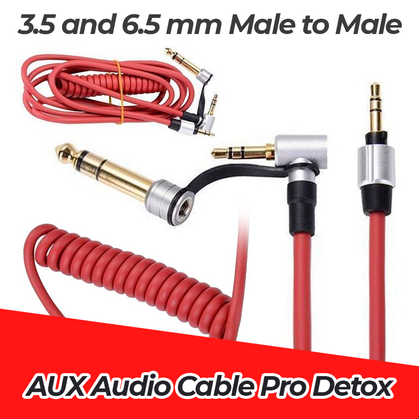 Kabel Audio 1.8m / Kabel Jack / Kabel Jack Audio Aux / Kabel Audio Aux 3.5mm