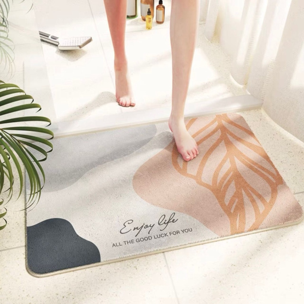 Keset Lantai Bulu Keset Kamar Mandi Keset Kamar Tidur Jumbo Bulu Halus Panjang Tebal Anti Slip