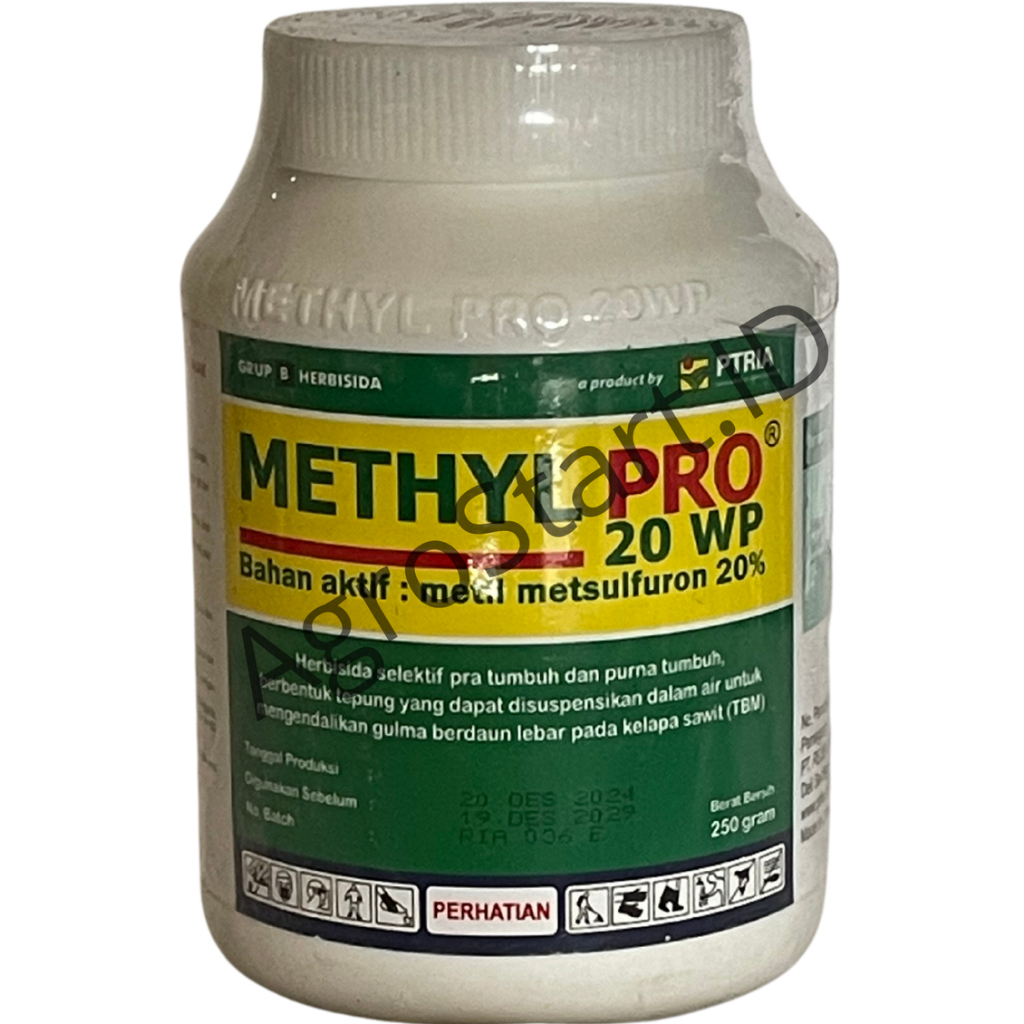 Herbisida METHYL PRO 20WP 250gram Metil Metsulfuron PT RIA