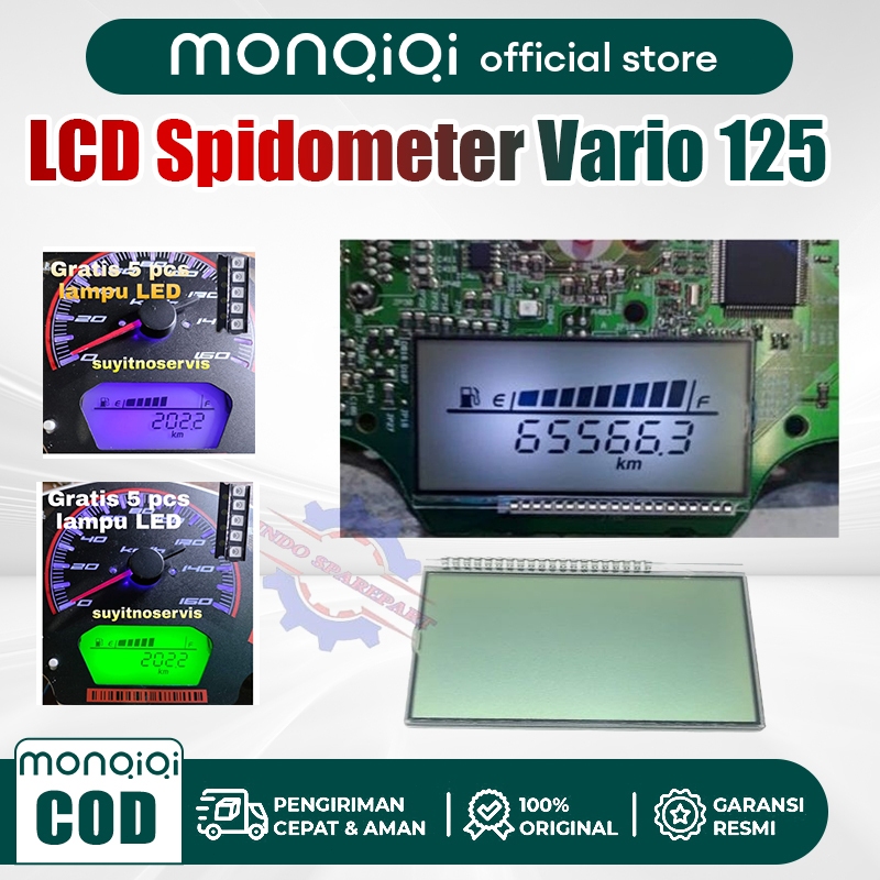 LCD Speedometer Vario Old LCD Spedometer Vario 125 Old / lcd speedometer vario 125 old