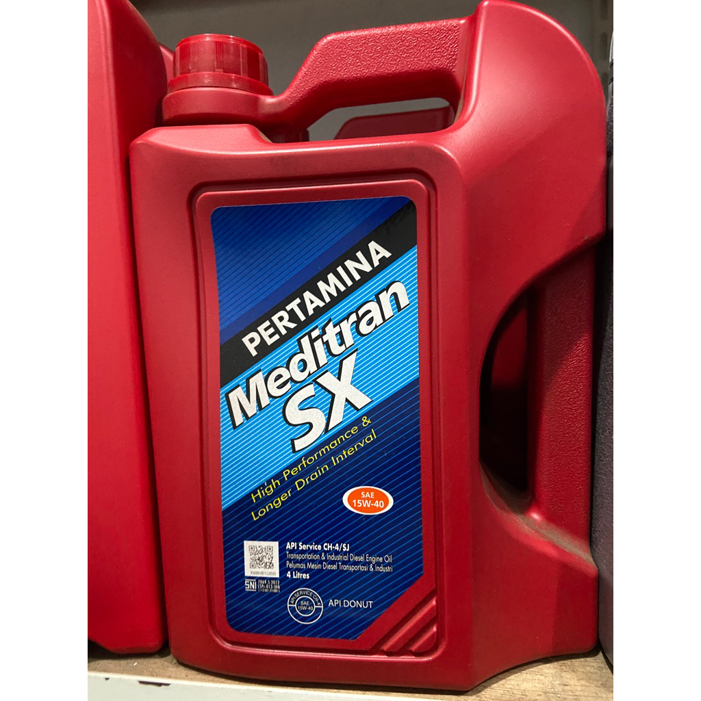 Meditran SX Pertamina SAE 15W-40 - 4 Liter Original