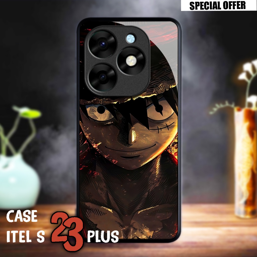 Bonanza - Case Itel S23 Plus   - Case Custom - Kesing Hp Itel S23 Plus Terlaris - Fashion Kesing - B
