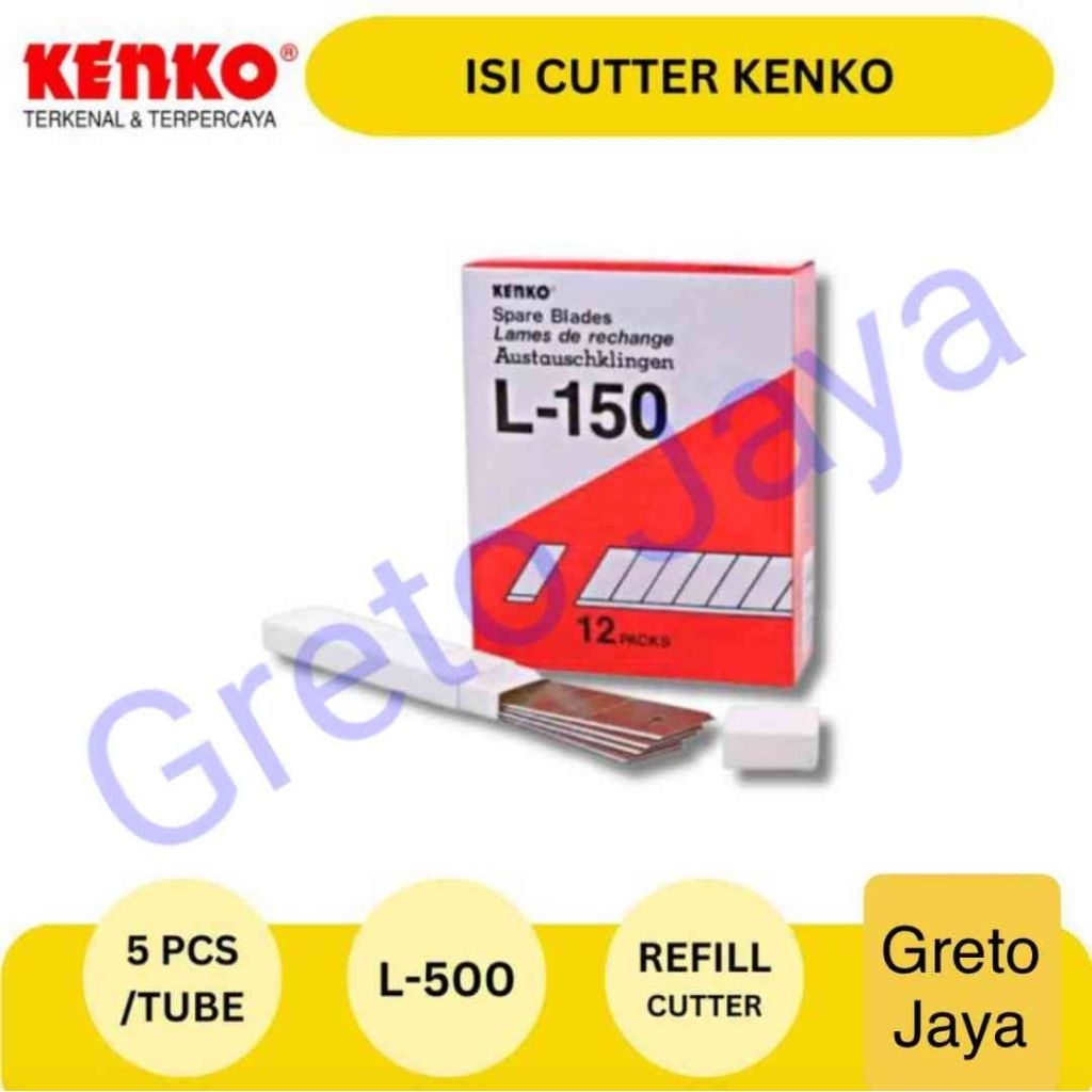 

Isi Cutter kenko Besar / Refill / Refil Spare Blade L-150 Cuter Kater Karter