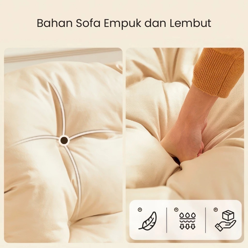 Hoas Official Kursi Lesehan Bantal Sofa Santai Kursi Sofa Minimalis Kursi Sofa Lipat Kursi Sofa Bed