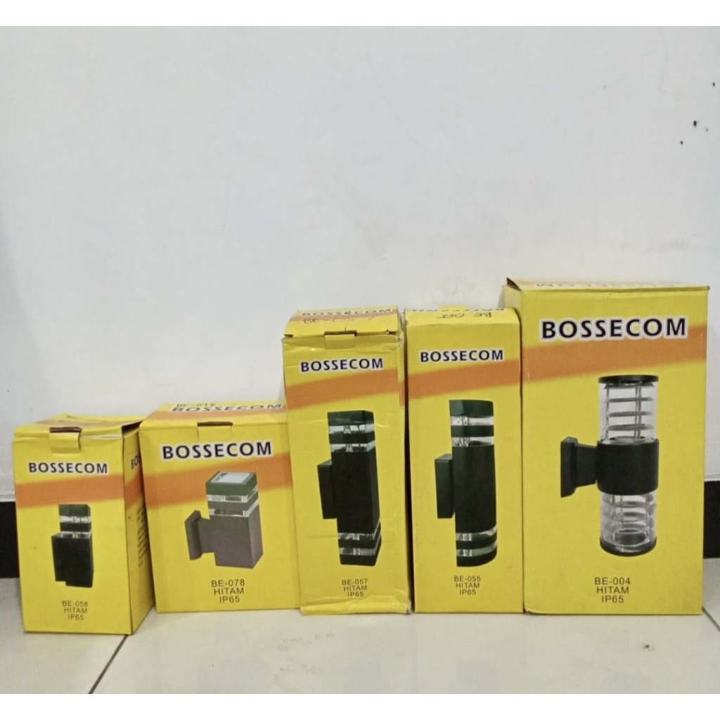 Lampu Dinding 1 Sisi Bossecom